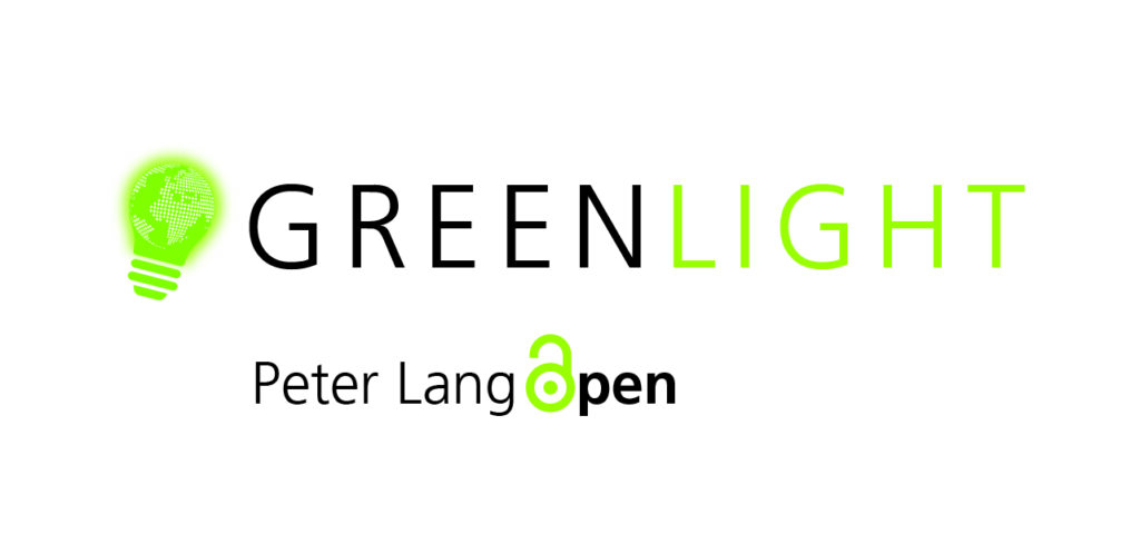 Logo of Greenlight from Peter Lang Open